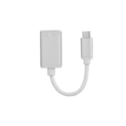 GNS USB 3.1 Type-C to 3.5MM Audio Speakder Microphone Female Adapter