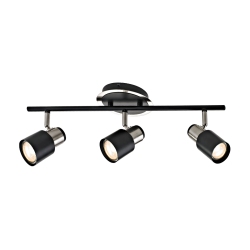 XTRICITY - 3 Head Track Light, 20.5" Width, From The Harbour Collection, Brushed Nickel And In Black