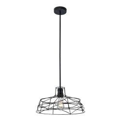 XTRICITY - Pendant Light, 15.7" Width, From The Veronica Collection In Black