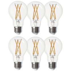 XTRICITY - 6-Pack Energy Saving Led Bulbs, Dimmable, 9W, Type A, 5000K Daylight