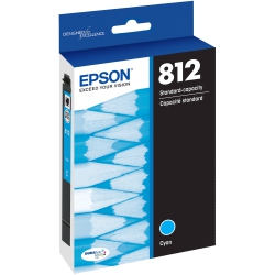 EPSON T812220-S T812 Standard Capacity Ink Cartri In Cyan