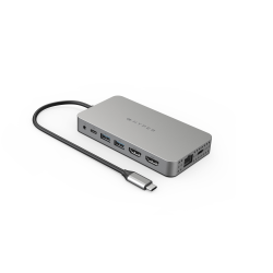 TARGUS Hyperdrive Dual 4K HDMI 10-In-1 USB-C Hub