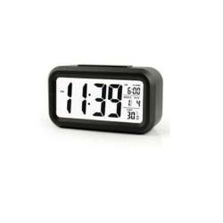 GNS Digital Alarm Clock Large Lcd Display Thermometer Smart Night Light Back Light