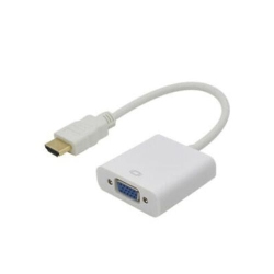 GNS HDMI to VGA Converter Adapter Cable Male to Female With Audio