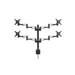 GNS 3 Way Adjustable for 4 Lcd Monitor Desk Mount Deskmount Stand Monitor Tv Lcd