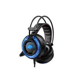 GNS USB Wired Gaming Stereo Headset Wired Over Ear Gaming Noise Cancelling Led
