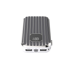 SOL LYTE 2 Pack Power Bank 10000 Mah Iphone Android Dual USB-A/USB-C - In White