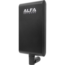 ALFA Apa-M25 Dual Band 2.4Ghz/5Ghz 10Dbi High Gain Directional Indoor Panel Antenna With Rp-SMA Connector (Compare to Asus Wl-Ant-157)