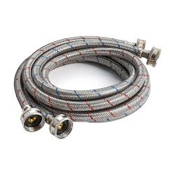 6Ft Stainless Steel Burst Proof Washing Machine Hoses