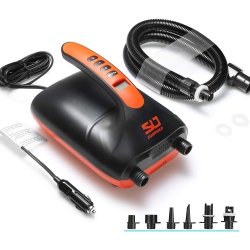 SWONDER 20Psi High Pressure Digital Electric Air Pump for Sup, Kayak, Tent-Black