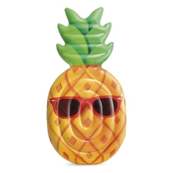 INTEX - Inflatable Pineapple Pool Mattress, 85" X 42" In Yellow