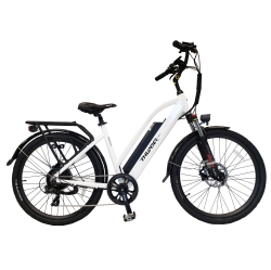 THUNDER E-BIKE 2023 The Best Performance Thunder Step-Through E-Bike - Powerful 500W Commuting Electric Bike - 48V 17.5 Ah Samsung Lithium Battery