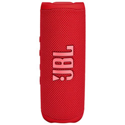 JBL Flip 6 Waterproof Bluetooth Wireless Speaker - Red