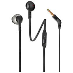 JBL T205 In-Ear Headphones - Black