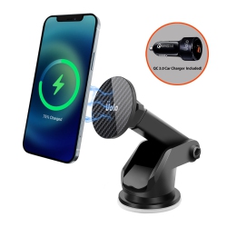 UOLO Volt 15W Magnetic Magsafe Fast Wireless Charging Car Holder Vent, Car Mount Compatible \w Iphone Models \w Magsafe Function Or Magsafe Case Only