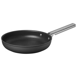 Smeg 10" Aluminum Frying Pan - Matte Black