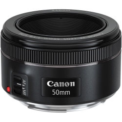 CANON Ef 50MM F/1.8 Stm Lens (0570C002) + Filter + Backpack + 64GB Card + More