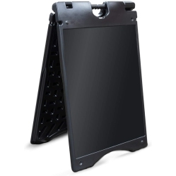 JUMBL A-Frame Signboard 22" X 28" Display Surface - Large Outdoor Wich Board W/weather Resistant Pvc Sign Protector & Fill Holes - Dual Signage