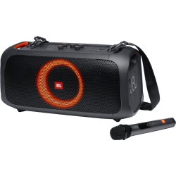 JBL - Partybox On-The-Go Portable Party Speaker In Black