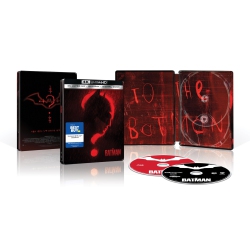 WARNER HOME VIDEO The Batman [Steelbook] [Includes Digital Copy] [4K Ultra HD Blu-Ray/blu-Ray] [Only Best Buy] [2022]