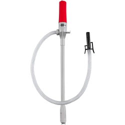 DEWAY Liquid Transfer Pump \w Auto-Stop, Portable Fuel Transfer Pump - 3X More Powerful D Battery Powered & Leak Protection, Flexible Intake Hose