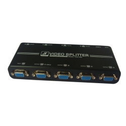 HYFAI VGA Splitter 8 Port 1 PC to 4 Monitors Splitter Box VGA/svga Lcd Crt 8 Port Video (550 Mhz Bandwidth)