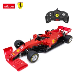 VOLTZ TOYS Rastar Licensed Ferrari 1/16 Sf1000 F1 Supercar Assembly Kits to Build With Remote Controller, 65PCs, Stem Kits (Red)