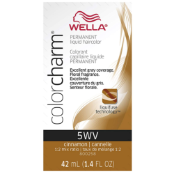 WELLA Colorcharm Permanent Liquid Hair Color 5Wv/cinnamon, 42Ml