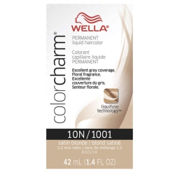 WELLA Colorcharm Permanent Liquid Hair Color 10N/satin Blonde, 42Ml