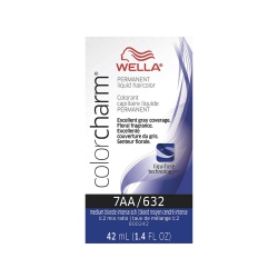 WELLA Colorcharm Permanent Liquid Hair Color 7Aa/medium Ash Blonde, 42Ml