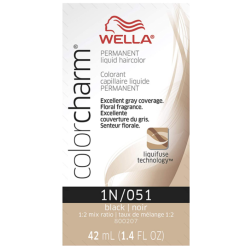 WELLA Colorcharm Permanent Liquid Hair Color 1N/black, 42Ml