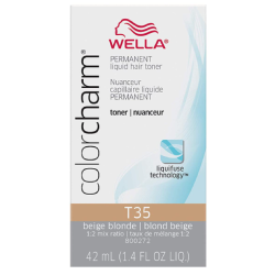 WELLA Colorcharm Permanent Liquid Hair Toner T35, 42Ml