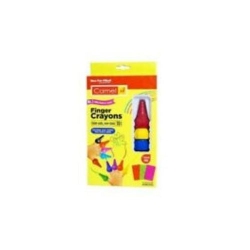 TODAYCANDEAL Finger Grip Crayons 10 Shades, Multicolor Child Safe & Non-Toxic Washable Crayon