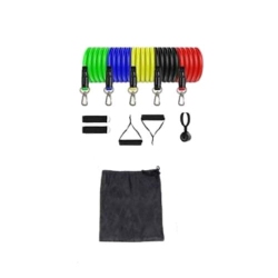 Exercise Resistance Latex Band Yoga Gym Stretch Pull Rope Training 11 PCS/Set