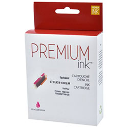Cartouche D'encre Magenta Premium Ink Compatible Avec Canon (Cli-281Xxlm)