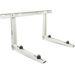 IVATION Outdoor Split Air Conditioner Mount Bracket, Heavy-Duty Wall Mounting Universal Ac Bracket \w Hardware for Ductless Mini Split Condenser