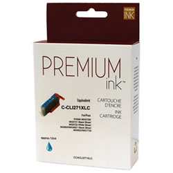 Cartouche D'encre Cyan Premium Ink Compatible Avec Canon (Cli-271Xlc)