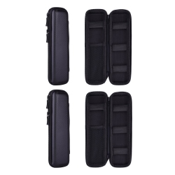 NAVOR 2 Pack Premium Pu Leather Holder Case Compatible \w Ipad Pro Pencil / for Samsung Stylus Pen / for Surface Pen Carrying Bag Sleeve Pouch Cover