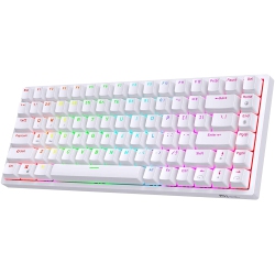 RK ROYAL KLUDGE Rk84 80% RGB Triple Mode Bt5.0/2.4G/wi Hot-Swappable Mechanical Keyboard, 84 Keys Wireless Bluetooth Gaming Keyboard, Quiet Switch