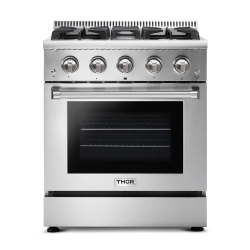 THOR Kitchen 30 Inch Professional Gas Range