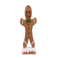 HI-LINE GIFT LTD Gingerbread Boy Garden Statue(Hi-Line Exclusive)