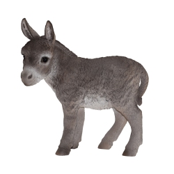 HI-LINE GIFT LTD Standing Donkey Looking Left Garden Statue
