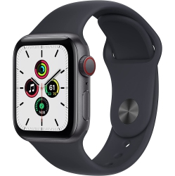 APPLE Watch Se (Gps + Cellular, 40Mm) - Space Aluminum Case With Midnight Sport Band In Gray