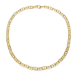 ROZZATO 14K Plated Chain Necklace In Gold