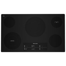 Surface De Cuisson Électrique De 36 Po À 5 Éléments De Kitchenaid (Kces956Kbl) - Noir