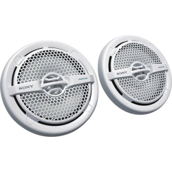 SONY Xs-Mp1611 6.5″ Dual Cone Marine Speakers – – Pair In White