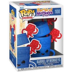 FUNKO Pop Retro Toys Barrel Of Monkeys 3.75 Inch Action Figure - Barrel Of Monkeys #100