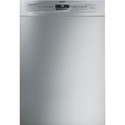 Smeg 24" 48dB Built-In Dishwasher with Third Rack (LSPU8643X) - Stainless Steel