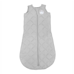 DREAMLAND BABY Dream Weighted Sleepsack - Moon (Small, 0-6 Months) In Grey
