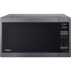 PANASONIC - Genius 1.3 Cu. Ft. Microwave (Nnsc688S) - Stainless In Black